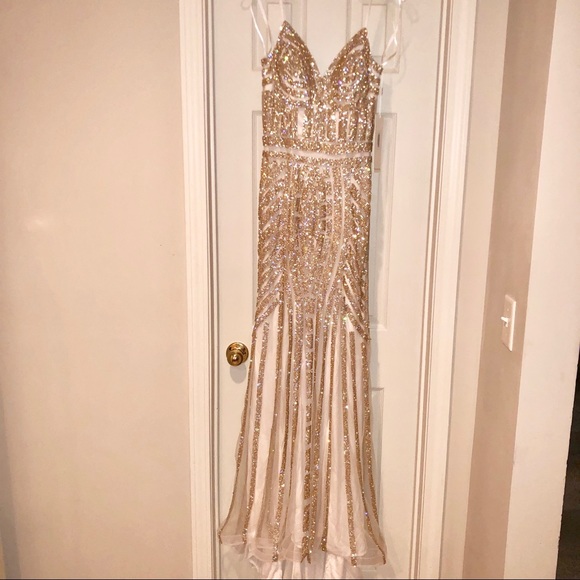 judy & julia Dresses & Skirts - Judy & Julia sexy rhinestone pageant evening dress